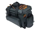Basil Miles Tarpaulin Trunkbag XL Pro 9-36 Litres Black/Orange - Black