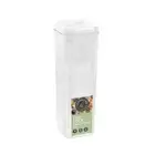 Lemon & Lime 30cm/1.9L Flip Lock Container Food Storer Storage Square w/ Lid CLR