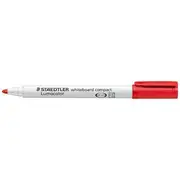 Staedtler Lumocolor Compact Whiteboard Marker Bullet Red