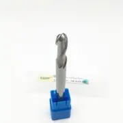 Solid Carbide Ball Nose Milling Cutter R2-R8 For Aluminum&Copper 2-Flute CNC 50D