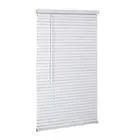 LOTUS & WINDOWARE Cordless 1" Vinyl Mini Blind 13" Wide x 72" Long, White (MLX13