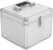 Orico Aluminium BSC35-10 10 Bay 2.5 & 3.5? Hard Drive Protection Box Case Silver