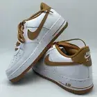 Nike Air Force 1 BG Ochre Pumpkin AF1 Shoes FJ0706 100 Size 4.5Y-7Y Wmns 6-8.5