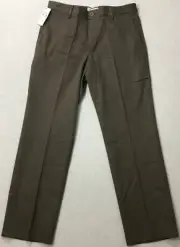 Dockers Men's 30” Best Presed Straight Khaki Pants 476990013 Brown Size 32