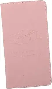 [LAPYAPPE] Large Capacity Driver's License Holder Multi Use Auto Card Organizer PU Car Document Sleeve for Passports Vehicle Registration for Travel Daily Use