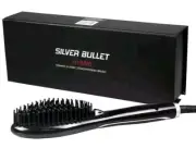 Silver Bullet Hybrid Ionic Ceramic Straightening Brush New In Original Packaging
