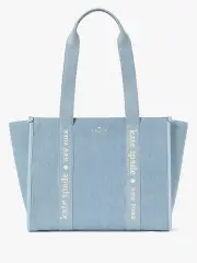 Kip Denim Large Tote