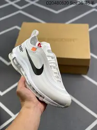 在飛比找Yahoo!奇摩拍賣優惠-Nike Air Max 97 OFF-WHITE Blac