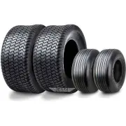 4 WANDA Zero-Turn Lawn Mower Turf Tires 13x5-6 & 18x7.50-8 /4PR -13080/13027