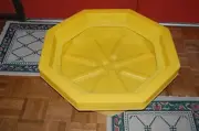 UltraTech 1045 Polyethylene Ultra-Drum Tray without Grate, 22.8 Gallon Capacity