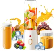 Personal Size Blender for Shakes and Smoothies,15.6 Oz Portable Blender with 10