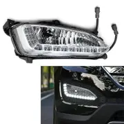 1pcs Car Led Drl For Hyundai Santa Fe / Ix45 2013 2014 2015 Left/right Daytime Running Lights Lamp Right Side