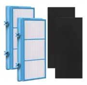 2 Pack HAPF30AT & Carbon Filters For Holmes Air Purifier HAP422, HAP424, HAP706