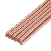 12pcs Mini Hot Glue Sticks for Glue Gun 0.27"x8" Rose Gold
