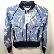 Jo+Jax Restart Jacket Gray Tiger Youth Large 12 Dance Activewear NWT