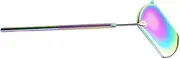 Eyelash Mirror Beauty Tool Long Handle Tools Accessory for Check False Eyelashes Portable Stainless Steel Durable Colorful
