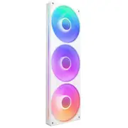 NZXT F Series 360 RGB Core PWM Fan single frame with Three Fans White [RF-U36HF-W1]