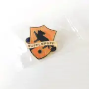 Coles Magical Discs Staff Exclusive Harry Potter Hufflepuff Enamel Badge Pin