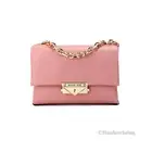Michael Kors Cece Small Primrose Vegan Leather Convertible Flap Crossbody Bag