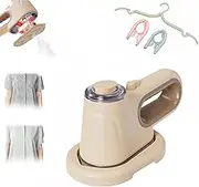 Sightfelt Vacuum Steamer for Clothes, 1000W Portable Handheld Steam Iron with Fast Heat up Instant Wrinkle Removal, for Travel and Home Care (Off White)