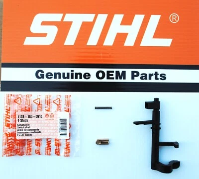 SS44 Stihl 1128-180-0910 Switch Shaft Assy MS 460 046 440 044