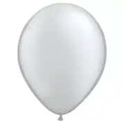 Qualatex DISCONTINUED 11" Metallic Silver Balloons (25-ct.)