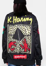 [Members Only] Keith Haring Bomber Jacket