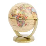 360 Degree Rotating World Globe Earth Antique Home Office Desktop Decor