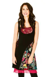 Olivia Splice Tunic--THR-11289