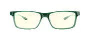 Gunnar VERTEX Asian Fit Blue-Light Block VER-09409 Men's Glasses Green Size 55 - Private Health Rebate - Blue Light Block Available