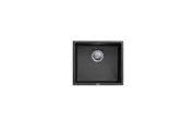 CARYSIL Magic Salsa Granite Kitchen Sink - 457 x 406mm Single Bowl - Deep Black - Top/Under Mount
