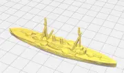 Battleship - Kawachi - IJN - Wargaming - Axis and Allies - Naval Miniature - Vic