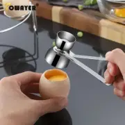 New Metal Egg Scissor Eggshell Opener Cutter Double Head Egg Topper Kitchen Tool
