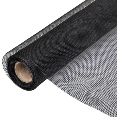 Fiberglass Mesh Screen For Bird Rabbit Chicken Cage Fencing Rust Resistant Black