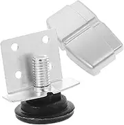 HOMSFOU 1 Set Office Desk Screen Divider Fixator Multi Functional Fixed Pads for Privacy and Clean Workspace Easy Installation with Clip Holder Parts Versatile Office Accessories