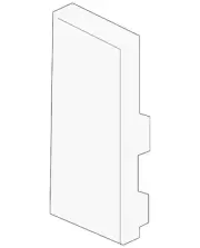 Genuine Audi Trim Plate 8W9-807-287-A-MX3 (for: Audi)