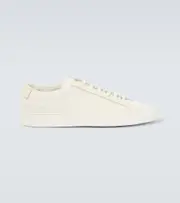 [Common Projects] Common Projects Achilles leather and canvas sneakers AU 5 white