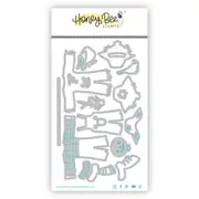 Honey Bee Lovely Layers- Scarecrow Honey Cuts Die