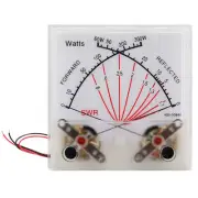 Standing Wave Ratio SWR Watt Meter Radio Station Forward 300W Reflected Panel