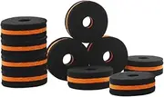 BIUDECO 10Pcs Durable Drum Kit Cymbal Felt Pads Non Slip Protection for Drum Set Accessories Enhance Sound Quality