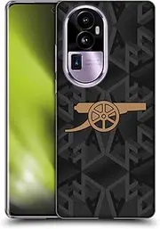 Head Case Designs Officially Licensed Arsenal FC Away 2022/23 Crest Kit Soft Gel Case Compatible with Oppo Reno10 Pro+