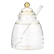 Ashdene Honey Bee Glass Honey Storage Pot