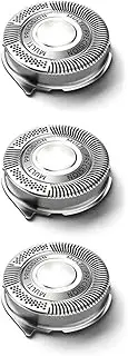 Replacement Blades Heads SH50 ，Compatible For Philips ，HQ8 Shavers Series 5000,AquaTouch,PowerTouch S5160,S5205,eplacement Head(3pcs)