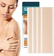 Silicone Tape for Scars, Invisible Transparent Silicone Gel Sheets for Scars, Self-adhesive Breathable Body Care Scar Removal Patches for Injury, Keloids, C-Section, Burns