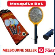 1xBug Zapper Electric Tennis Racket Mosquito Fly Swatter Killer Insect Handheld