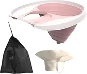 Portable Shampoo Sink | Folding Washing Tub with Drain Pipe - Movable Cleaning Product with Storage Bag Hair Wash Tool for Women, Men