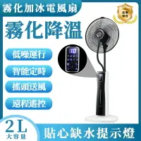 在飛比找樂天市場購物網優惠-台灣現貨 家用電風扇 加濕器 水霧風扇 霧化 強力靜音負離子