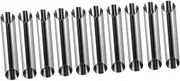 ABOOFAN 20pcs Set of Tube Molds for Baking Croissant Molds Stainless Steel Easy to Maintain
