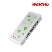 在飛比找PChome24h購物優惠-WEICHU幸運戀 HR-520W USB 2.0 HUB 