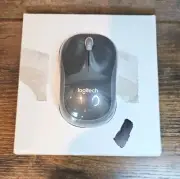 Logitech M185 Gray Wireless Mouse w/ USB Receiver 2.4GHz Plug & Play Bulk Pack